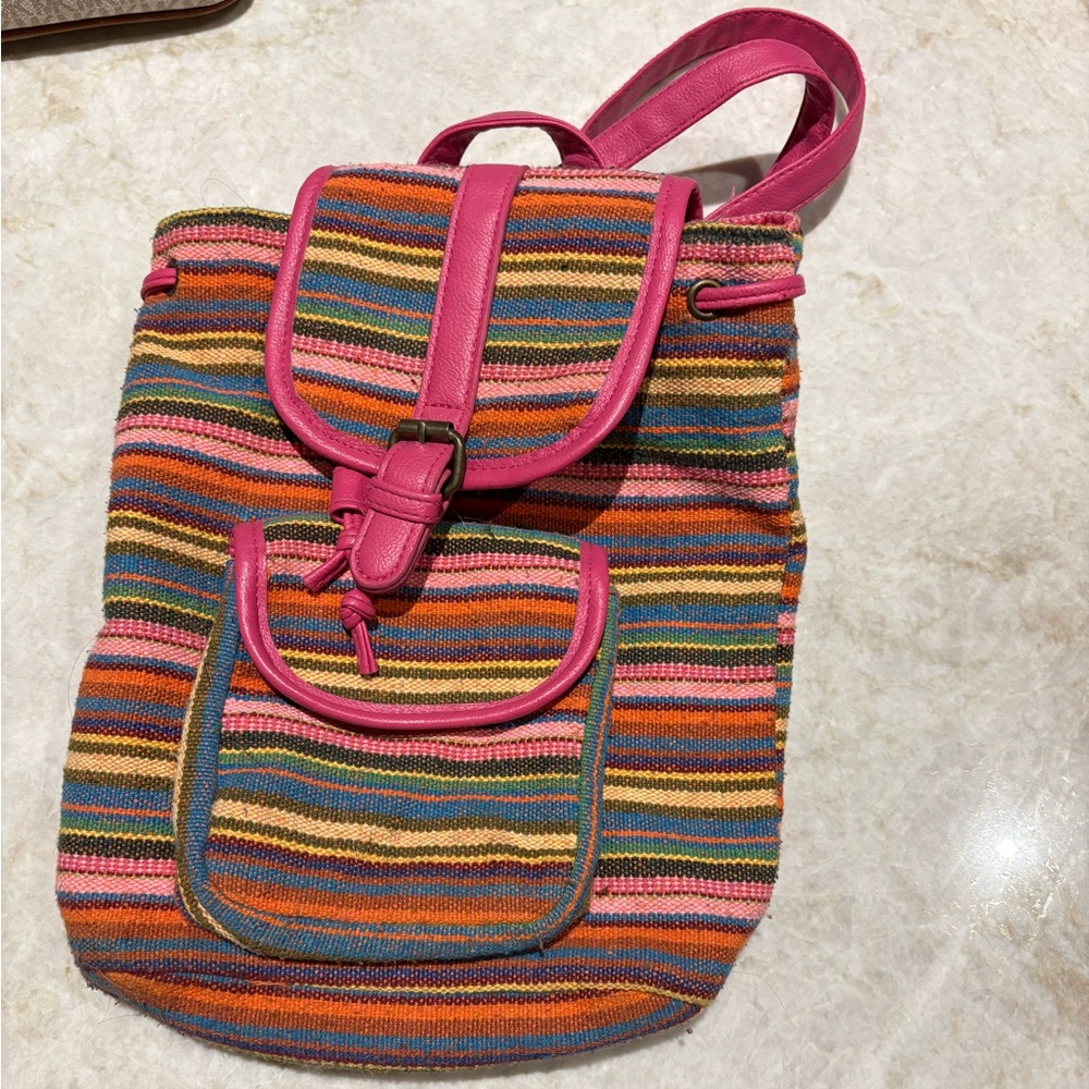 Mini colourful bag back for girls